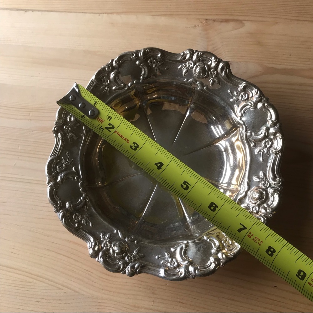 vintage silver platter - Picture 6 of 6